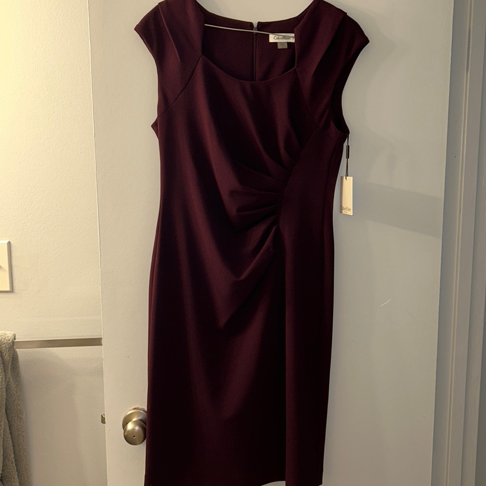 Gorgeous Calvin klein purple dress. Size 8